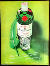 Tanqueray English Gin Original 1971 Vintage P...