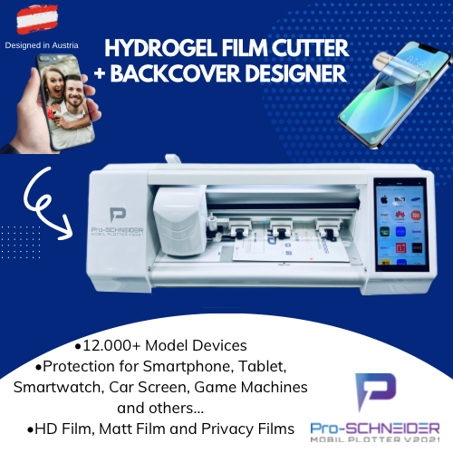 Pro-Schneider Hydrogel Film Cutter - Schutzfolie Maschine -Mobil Plotter V2021 - Afbeelding 1 van 8
