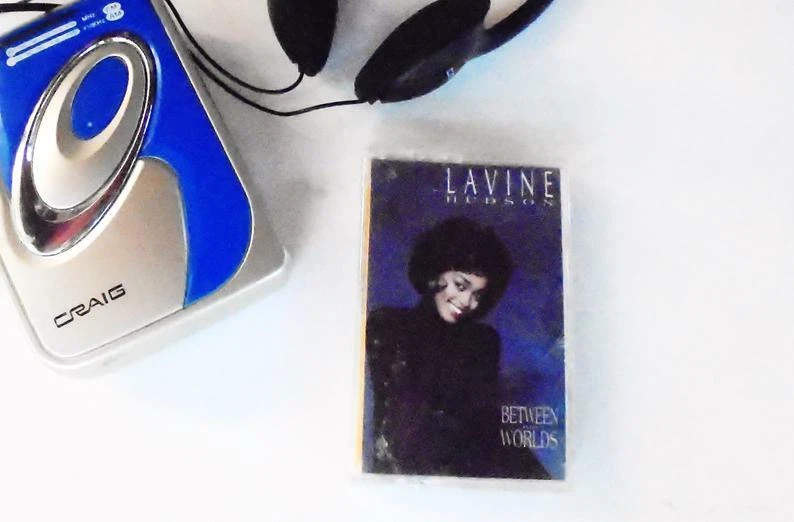 Lavine Hudson Cassette Tape: Between Two Worlds (1991) ~ Import ~ Sealed - Image 2 of 3