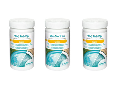 Bayrol pH-Senker pH-Minus Mini Pool & Spa SET 3 x 1,5 kg Granulat Pool pH Senken