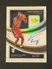 Trey Murphy III 2021-22 Immaculat Collection Rookie Introductions Auto /99