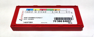 10pc Ceratizit XCNT 130408EN CTCP435-P Carbide Insert XCNT 130408EN 7038684001