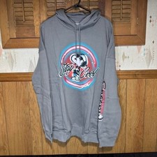Grey Snoopy hoodie NWT Size XL