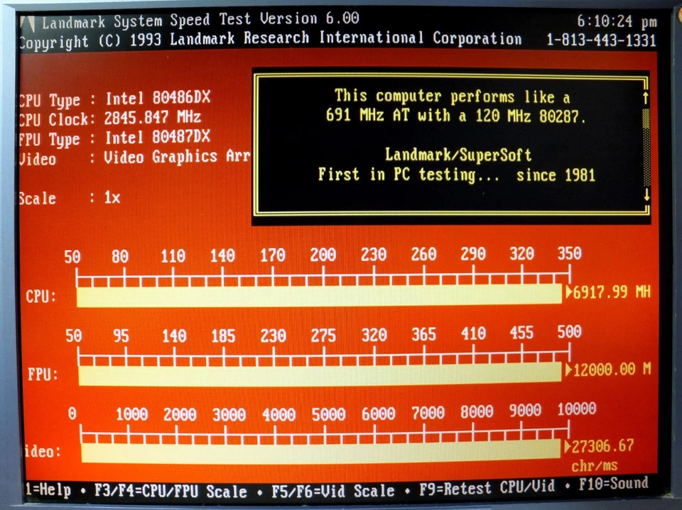AT Mainboard Super Sockel 7 K6-2 500 MHz 524 MB RAM 512kB Cache  ASUS P5A  K6-II - Bild 4 von 4