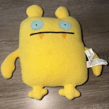 Pretty Ugly Doll Little Nandy Bear Yellow Plush Stuffed Animal 7"