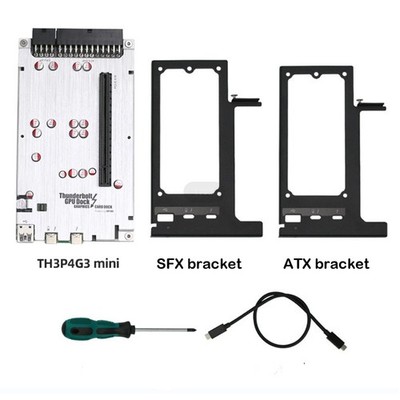 TH3P4G2 mini USB3.0 Graphics Card Extended Compatible Thunderbolt 3 4 #