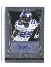 2013 Panini Select Xavier Rhodes Rookie Autographs #248 #/499