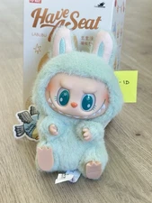 NEW AUTHENTIC POP MART THE MONSTERS Have A Seat Labubu Plush Pendant - QUQU