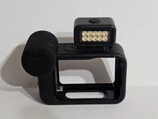 GoPro - Light Mod + Media Mod (HERO12 HERO11 HERO10 HERO9 Black) tested Working