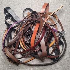 22pc Women Men Belt LOT Leather Vintage Moder...