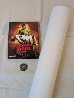 Invaders From Mars (1953) (4K UHD Blu-ray) w/Slipcover & Exclusive Signed Poster