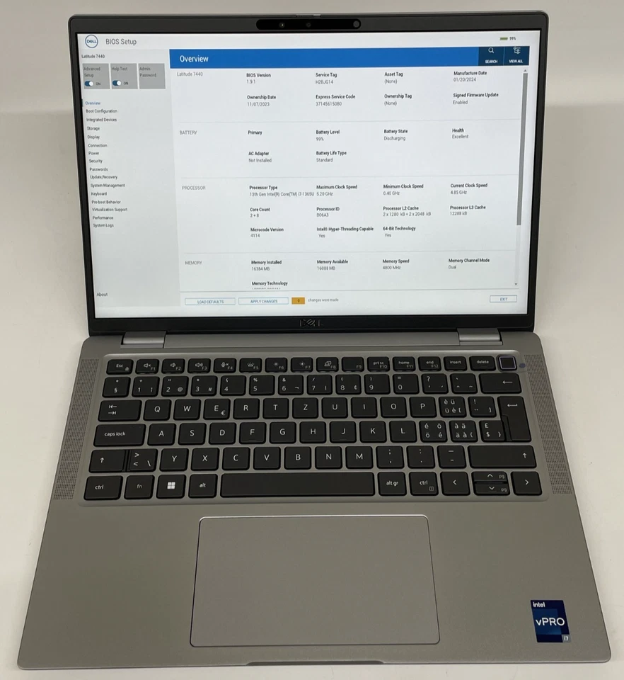 Dell Latitude 7440 · i7-1365U · 16GB · 256GB, photo 1 of 5