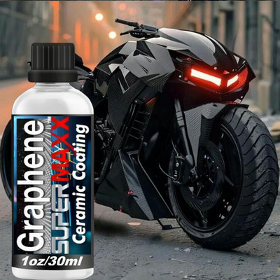 MOTORCYCLE CERAMIC COATING HIGH GLOSS GRAPHENE SCRATCH RESISTANCE - 1oz/30ml KIT