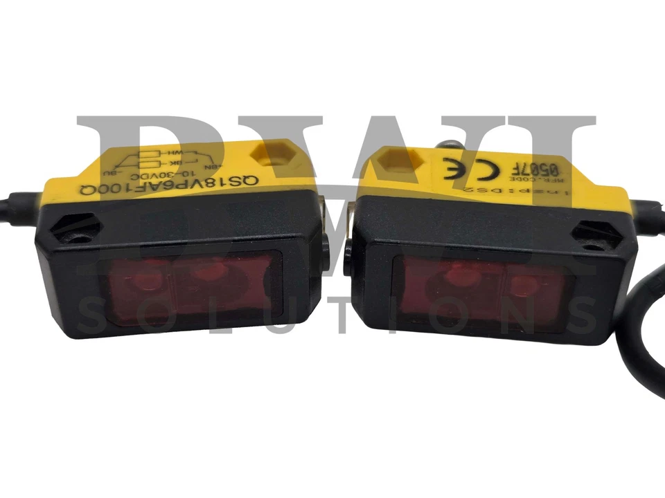 Banner QS18VP6AF100Q Sensor Fotoeléctrico 10-30VDC Conector 4Pin 65503 Lote de 4 Foto 3 de 4
