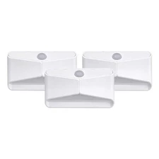 Beams MB710 15 LM LED Wireless Battery Motion Sense Nightlight, 3-Pack, White