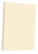 Cream Pastel Color Card Stock Paper, 67lb Cover Medium Weight Cardstock, for 