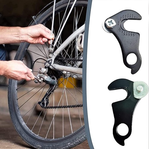 Suspensión de desviador de engranaje trasero Suspensión de desviador de aleación Gancho trasero Adaptador desplegable - Imagen 4 de 6