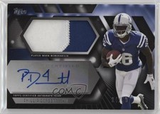 2015 Topps Rookie 34/50 Phillip Dorsett #RPA-PD Jumbo Patch Auto hg6