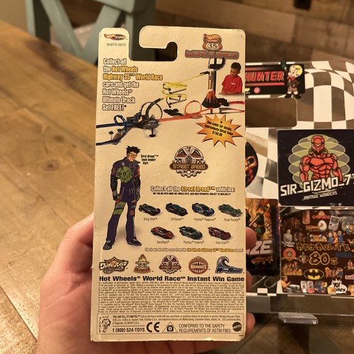 2003 Hot Wheels BLUE PONTIAC RAGEOUS Highway 35 World Race 10/35 STREET BREED - Picture 2 of 6