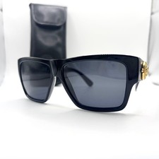 Gianni Versace Sunglasses MOD 372/DM Medusa Black Gold Men's Authentic