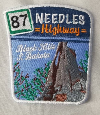 #ad South Dakota Needles Highway 87 Black Hills Embroidered Patch $8.95
