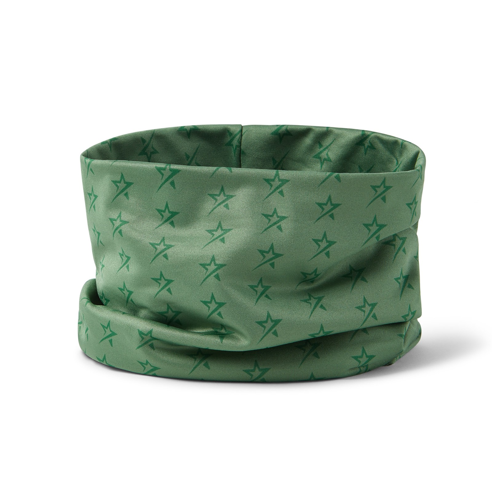 Swing Out Sister Ladies Star Print Snood in Sage Green