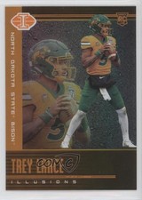 2021 Panini Chronicles Draft Picks Illusions Orange Trey Lance #103 06y2