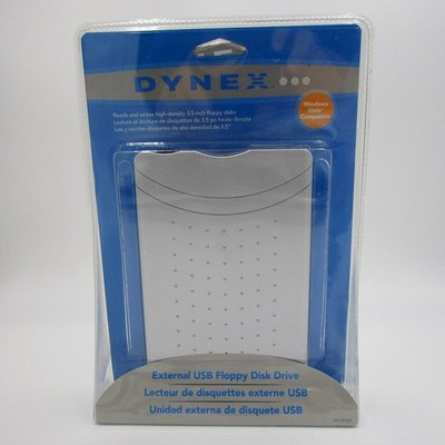 New External USB 3.5'' Floppy Disk Drive Dynex DX-EF101