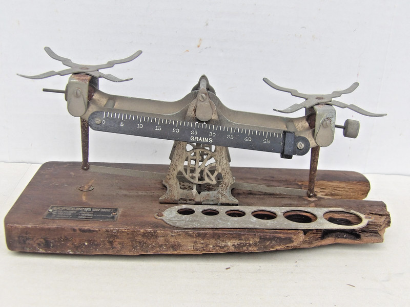 SMALL antique EASTMAN KODAK STUDIO SCALE grains AVOIRDUPOIS WEIGHT photographic