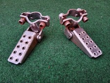 Pegs sur fourche chrome BMX vintage 1985 freestyler forkstanders cale pied RARE