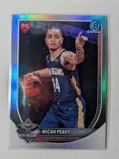 2025-26 Bowman #BRR-41 Micah Peavy Red Rookie Chrome Refractor RC