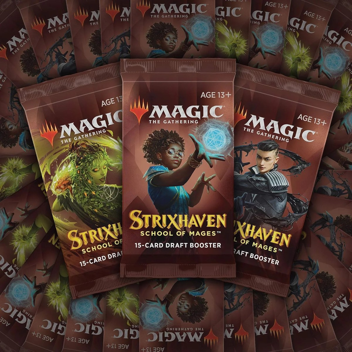 Magic: The Gathering MTG TCG: Strixhaven Draft Booster Box - 36 packs