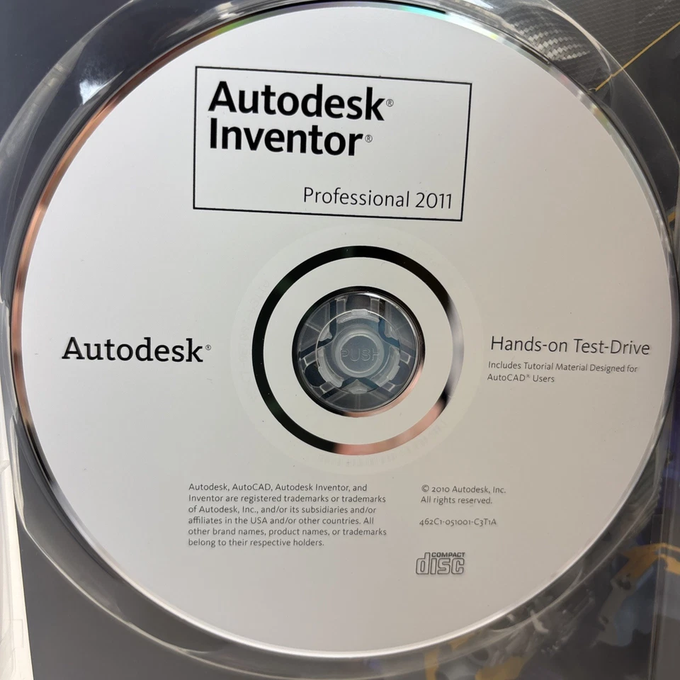 Autodesk Inventor Professional 2011 Test-Drive 30 días solo discos de sendero Foto 4 de 4