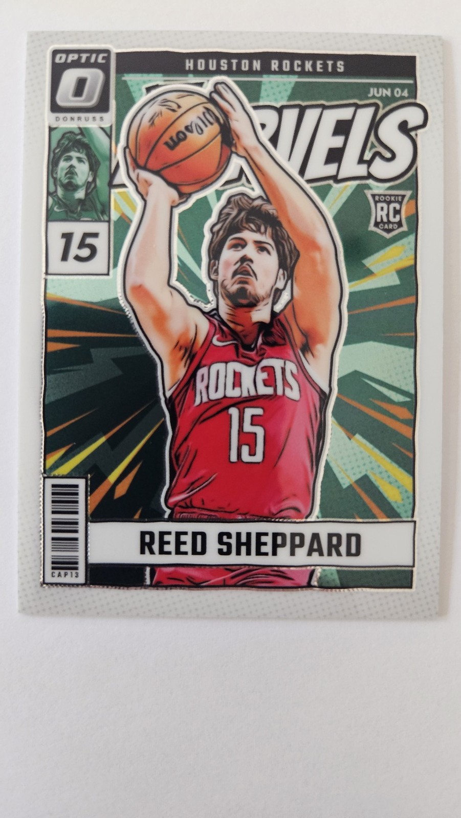 2024-25 Donruss Optic #4 Reed Sheppard Net Marvels