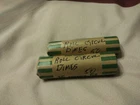 TWO ROLLS OF CIRCULATED DIMES-100 SILVER DIMES-
