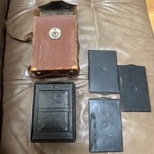 Certo Antique Flat Bed Camera Parts Only Untested