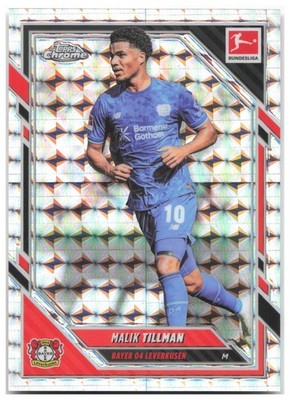 Malik Tillman Topps Chrome Bundesliga 65 NM