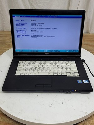 FUJITSU FMVNA6FE Laptop Intel Celeron B820 4GB 250GB