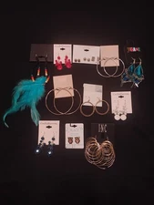 Wholesale Jewelry Lot 11 Pairs Quality Earrings Bundle