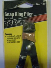 Cal Van Tools No. 148 Snap Ring Plier Internal Inside 4 sets Points New  USA