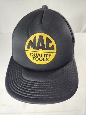 Mac Tools Vintage Young An Hat Company Trucker Hat Rare SnapBack Adjustable EUC!