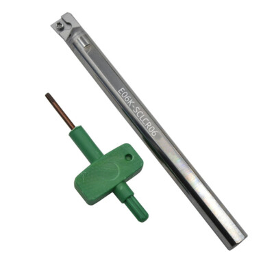 E06K-SCLCR06 Tungsten Carbide Lathe Turning Tool Carbide Inserts CCMT0602 coolan