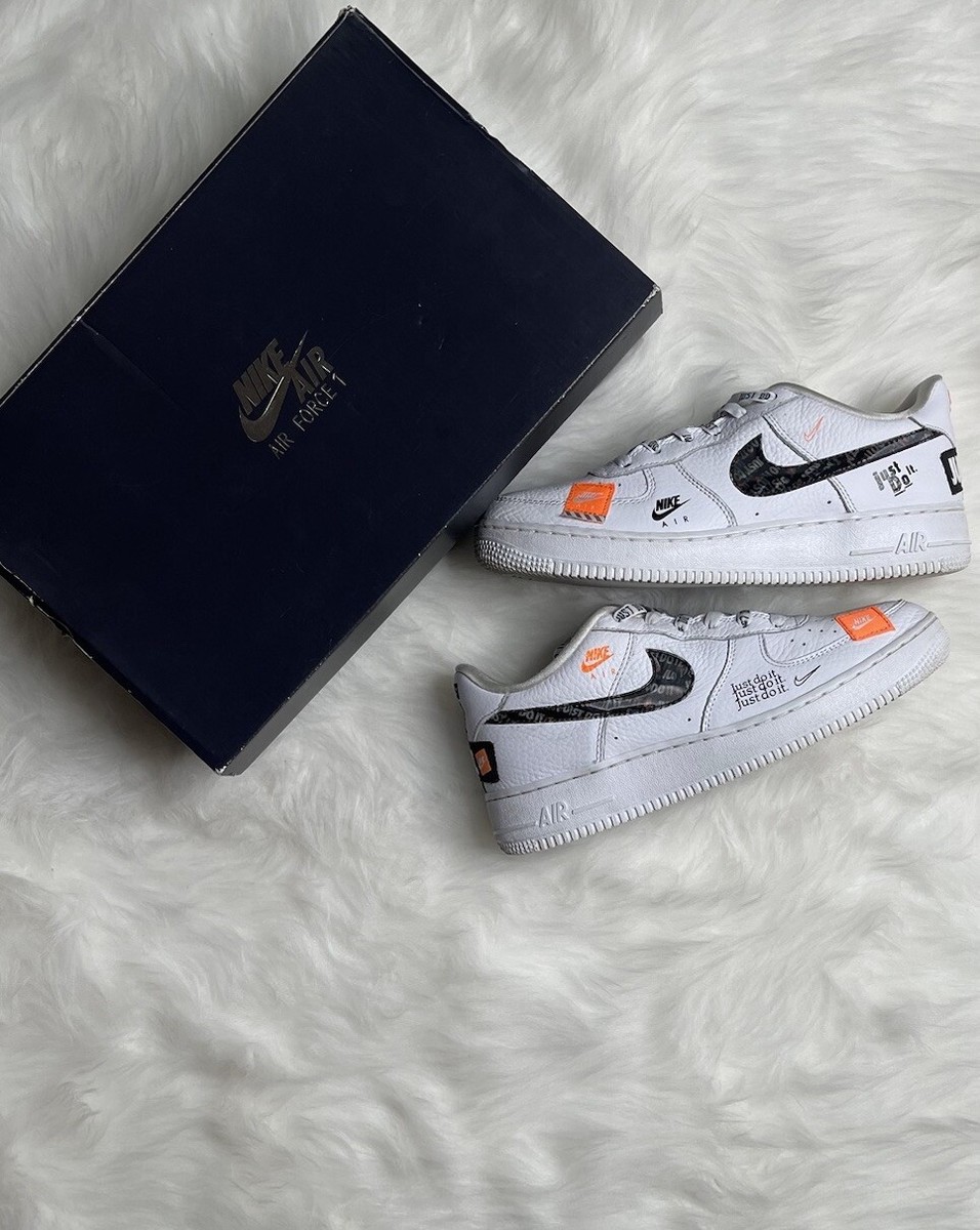 Size 7y - Nike Air Force 1 Low '07 Premium Just Do It 2018