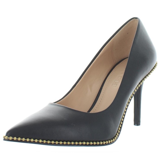 Coach Womens Waverly 85 Black Leather 
