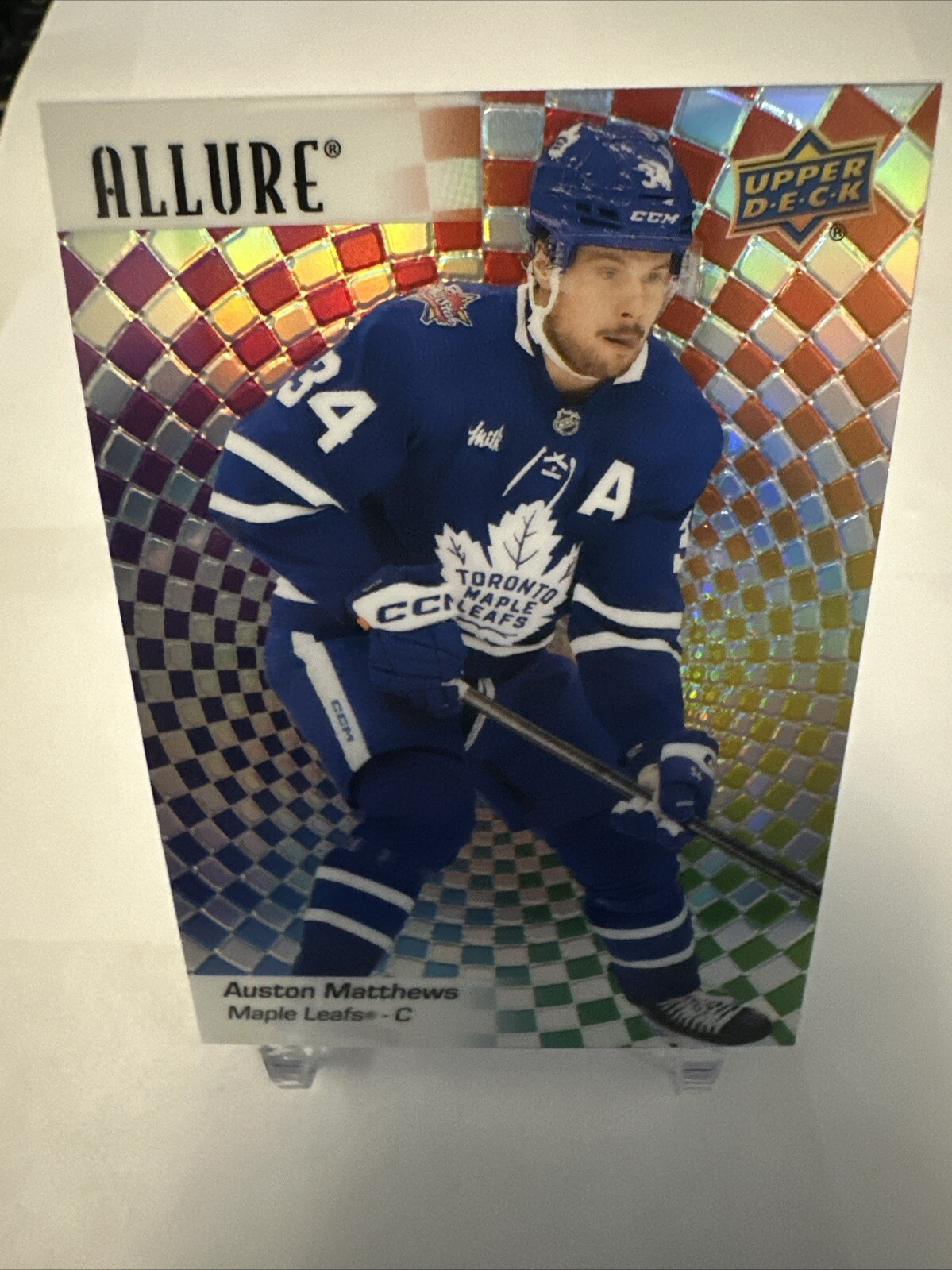 2023-24 Upper Deck Allure Hypnosis #48 Auston Matthews SSP RARE 🔥🔥