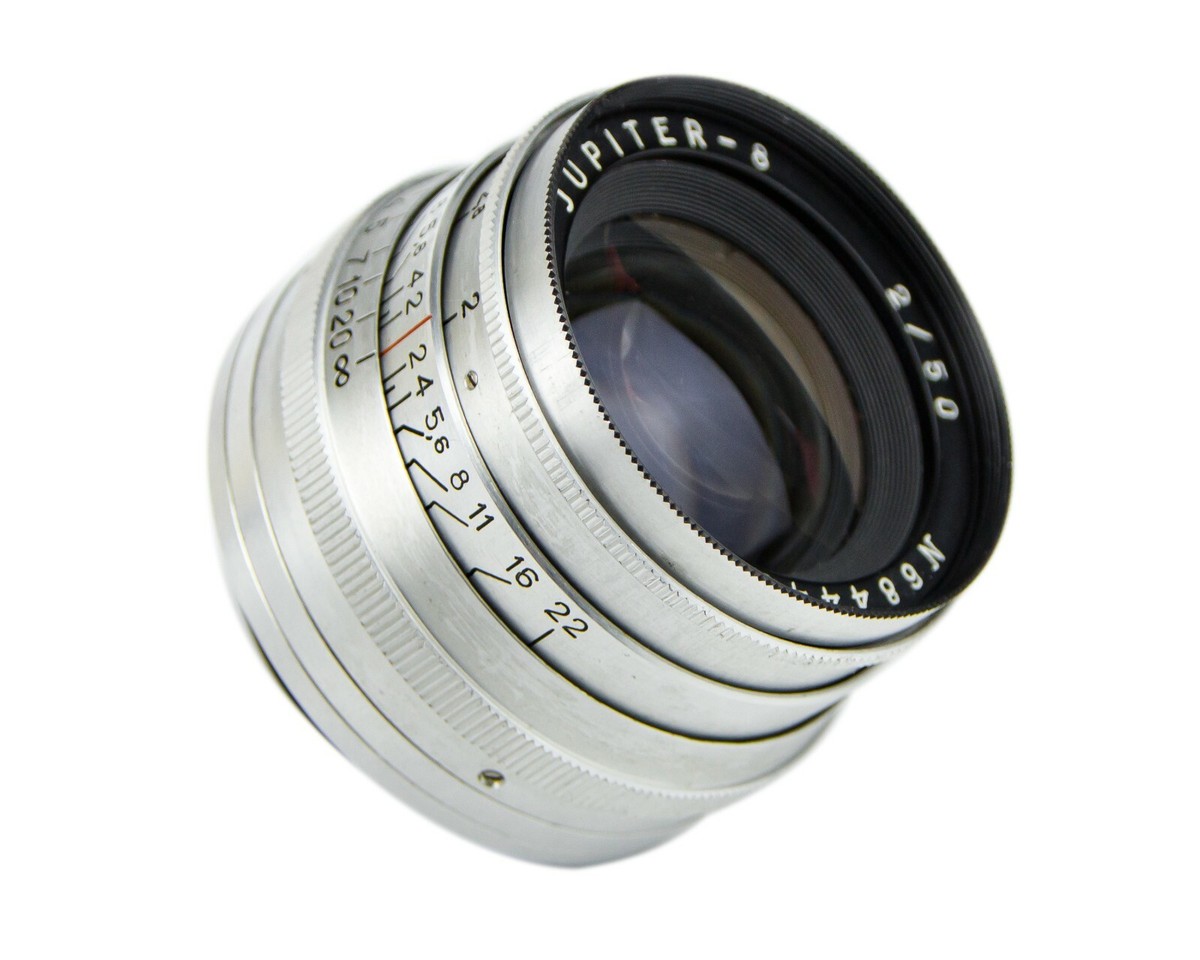 Jupiter-8 50mm f/2 レンズ M39/NEX JUPITER - 8 Soviet Lens 50mm f/2 Copy Sonnar Mount M39