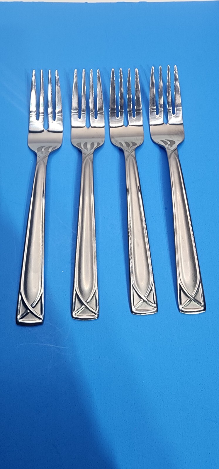 Cambridge Crossroad Sand Salad Forks Set of 4 eBay