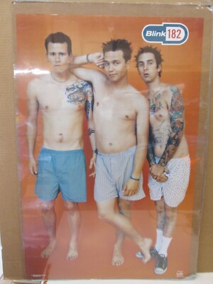 Blink 182 1999 vintage rock Original Poster 16497