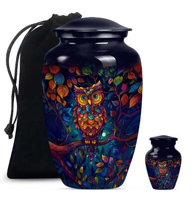 Classic Cremation Solution: Owl Urn for Preserving Mother's Ashes