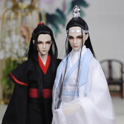 BJD Doll Full Clothes Set Wig Makeup Handmade Ancient Man Birthday Gifts